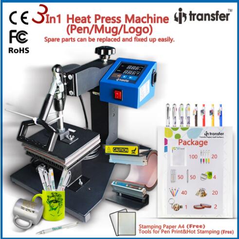 i-transfer  3 in 1 heat press machine