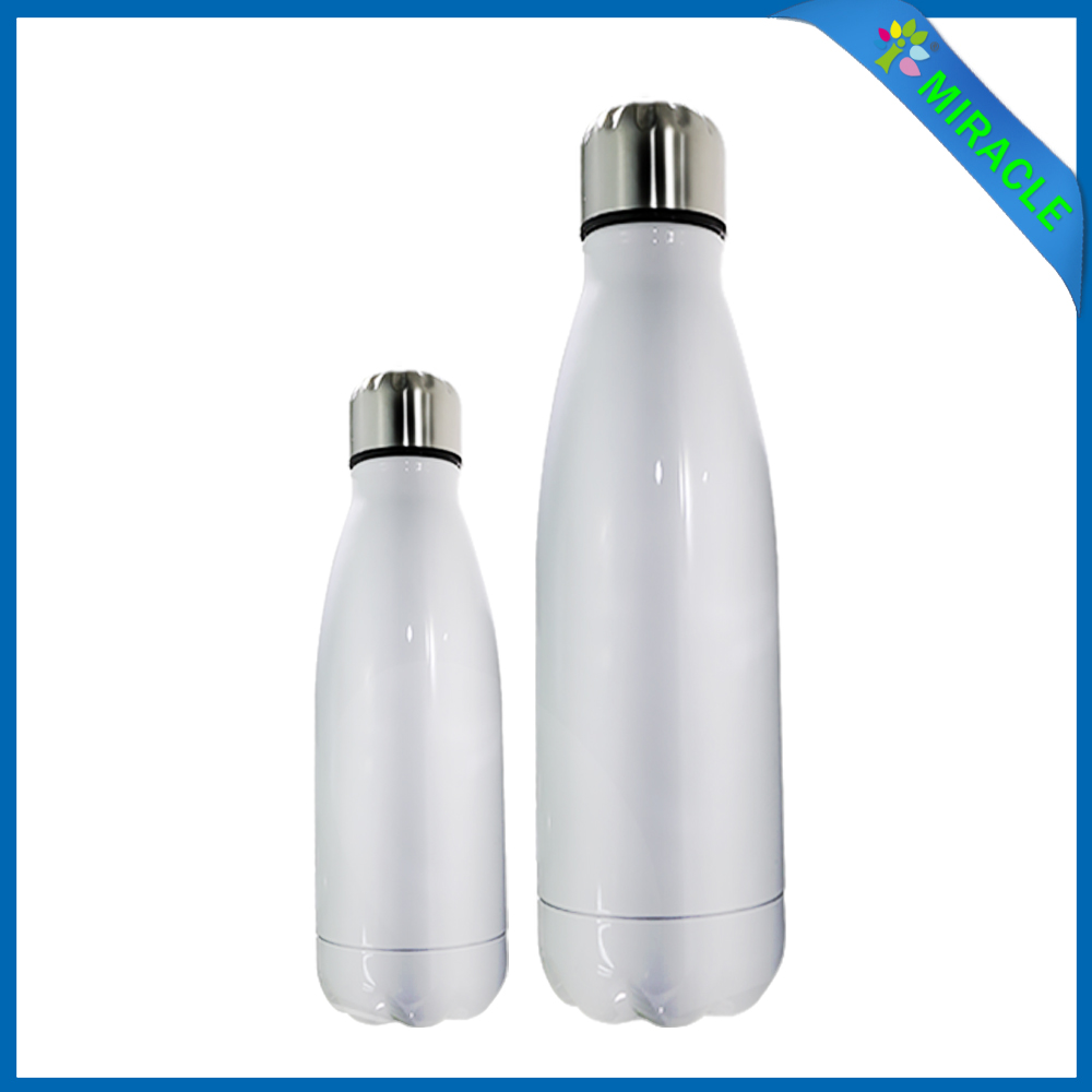 aluminum beverage bottle