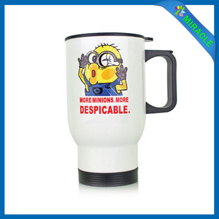 heat transfer stainless steel auto mug