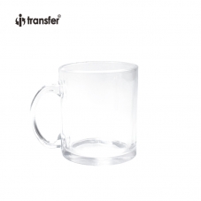 Clear Glass Sublimation Mug - 11oz.